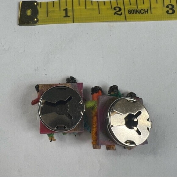 Worry doll button covers 2 pack !!!hand made!!! - Picture 4 of 5